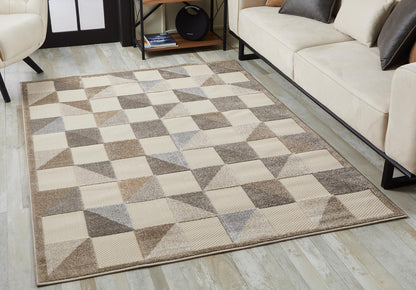 Kas Calla 6926 Grey Indoor/Outdoor Machine Woven Rug