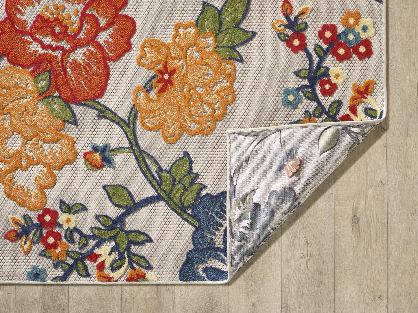 Kas Calla 6937 Ivory Indoor/Outdoor Machine Woven Rug