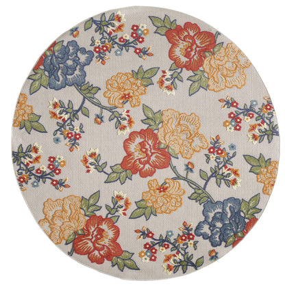 Kas Calla 6937 Ivory Indoor/Outdoor Machine Woven Rug