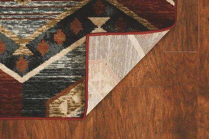 Kas Chester 5630 Red Rustic & Lodge Machine Woven Rug