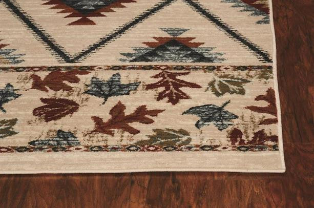 Kas Chester 5632 Ivory Rustic & Lodge Machine Woven Rug