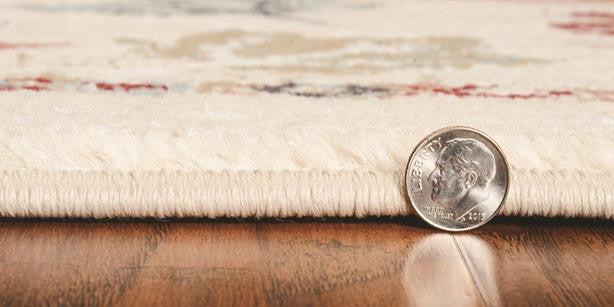 Kas Chester 5632 Ivory Rustic & Lodge Machine Woven Rug