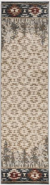 Kas Chester 5632 Ivory Rustic & Lodge Machine Woven Rug
