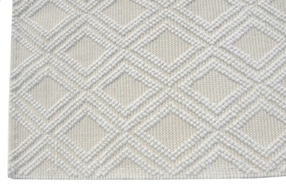Kas Chloe 7720 Ivory Natural Casual Handwoven Rug