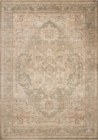 Chris Loves Julia x Loloi Palma PLM-08 Olive Spice Traditional Power Loomed Rug