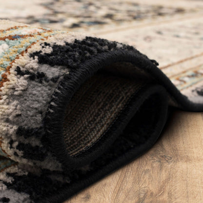 Karastan Zephyr  Black  Traditional