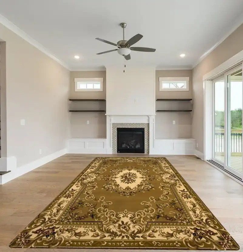 Kas Corinthian 5309 Beige Ivory Traditional Machine Woven Rug