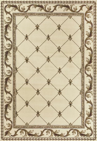 Kas Corinthian 5318 Ivory Traditional Machine Woven Rug
