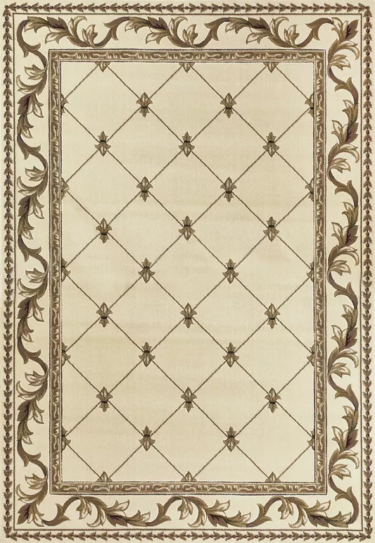 Kas Corinthian 5318 Ivory Traditional Machine Woven Rug