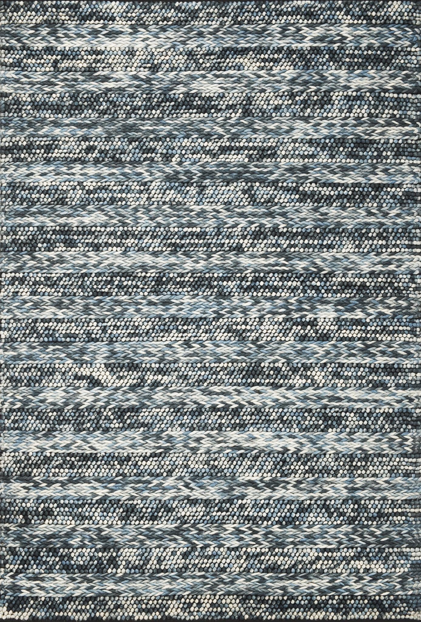 Kas Cortico 6156 Blue Casual Handwoven Rug