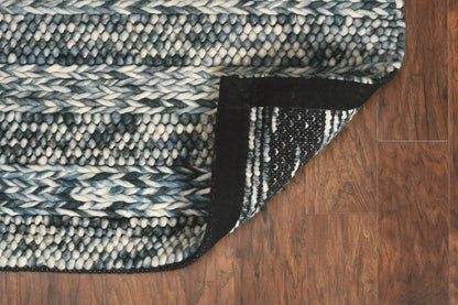 Kas Cortico 6156 Blue Casual Handwoven Rug