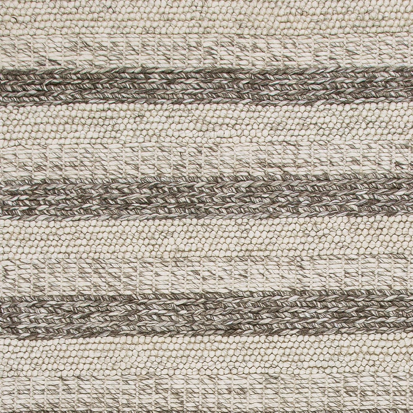 Kas Cortico 6158 Grey White Casual Handwoven Rug