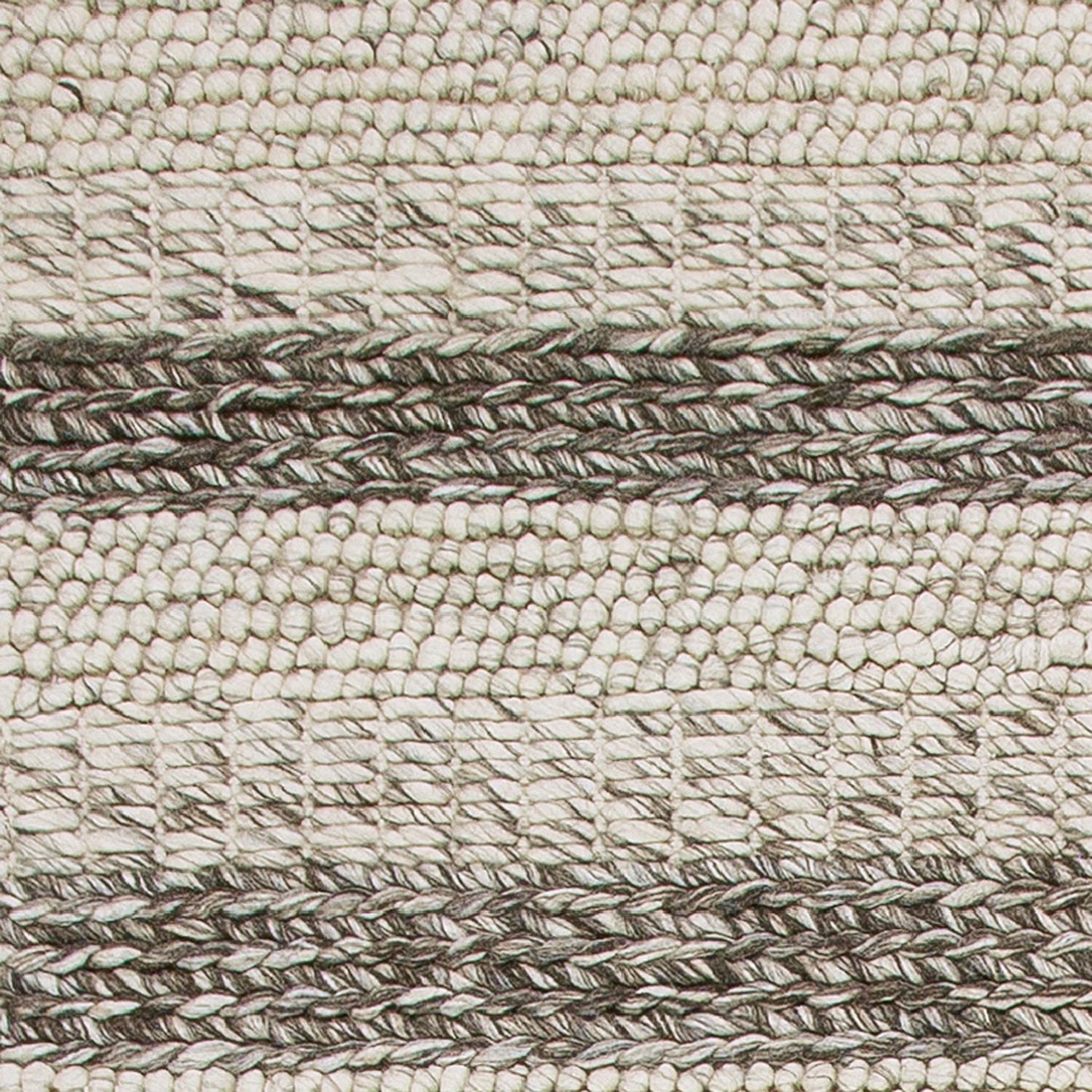 Kas Cortico 6158 Grey White Casual Handwoven Rug