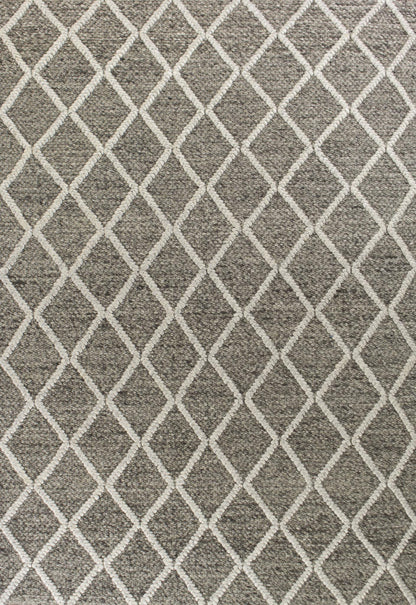 Kas Cortico 6162 Dark Grey Casual Handwoven Rug