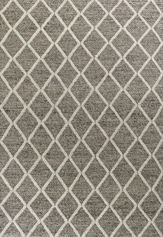 Kas Cortico 6162 Dark Grey Casual Handwoven Rug