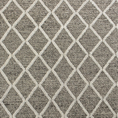 Kas Cortico 6162 Dark Grey Casual Handwoven Rug