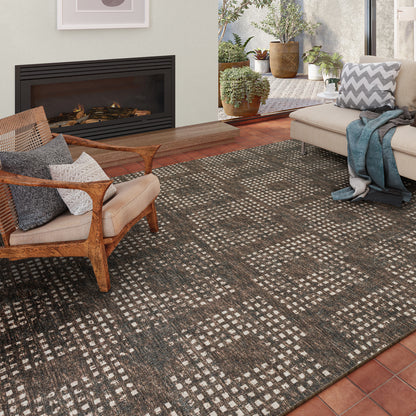 Dalyn Rugs Delano  Chocolate  Transitional