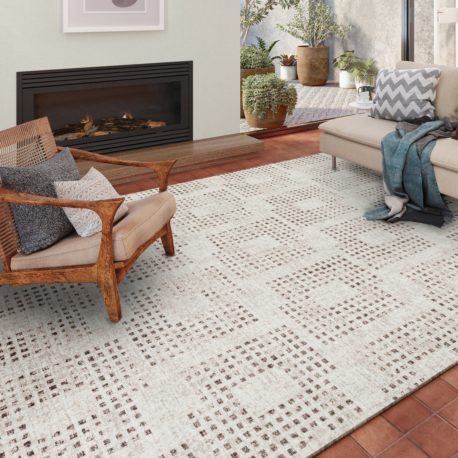 Dalyn Rugs Delano  Ivory  Transitional