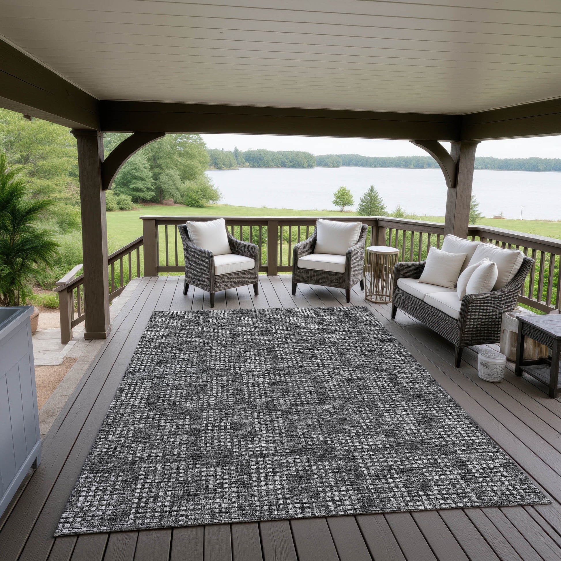 Dalyn Rugs Delano  Midnight  Transitional