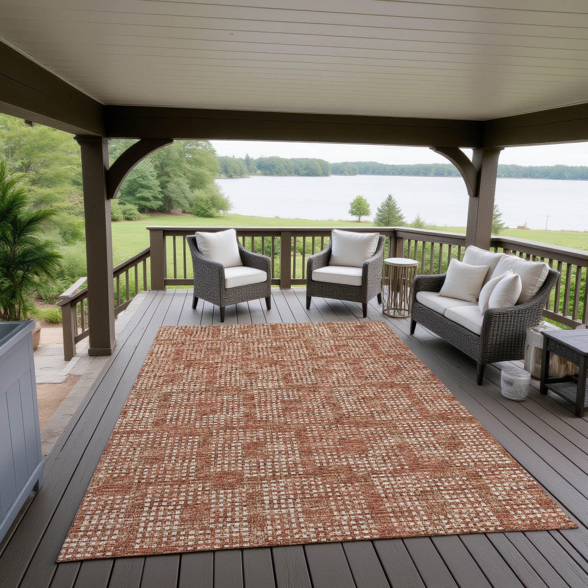 Dalyn Rugs Delano  Paprika  Transitional