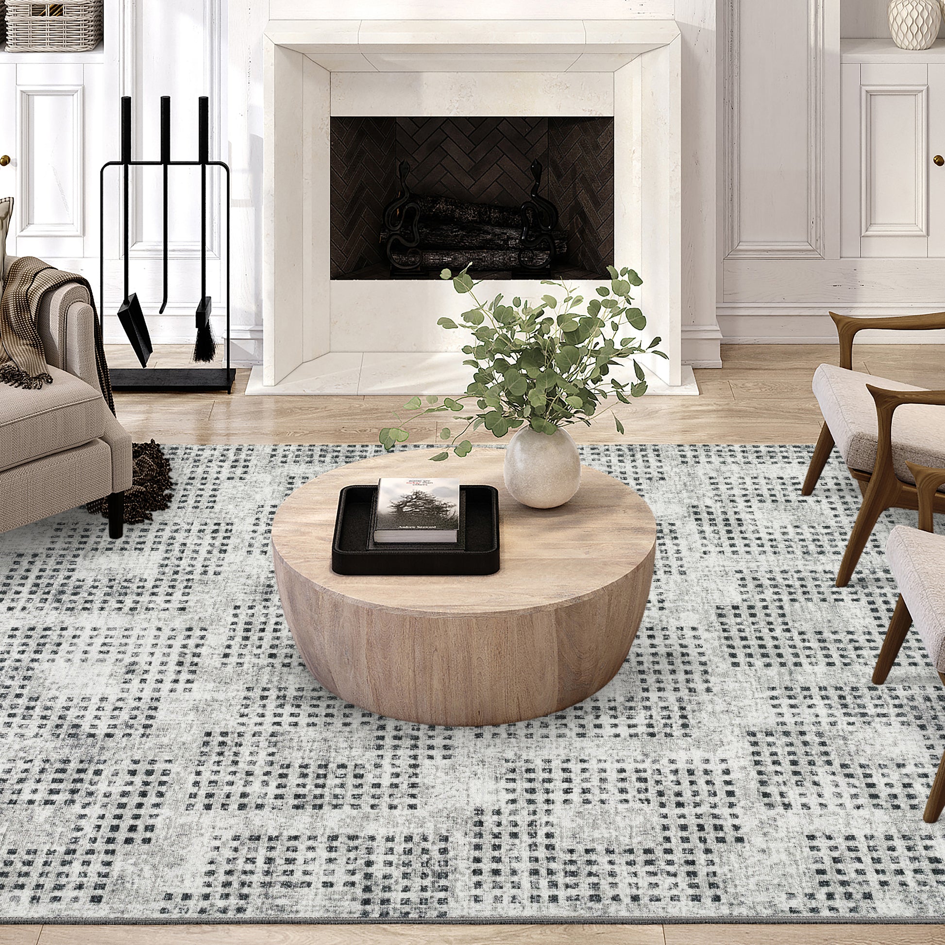 Dalyn Rugs Delano  Pewter  Transitional