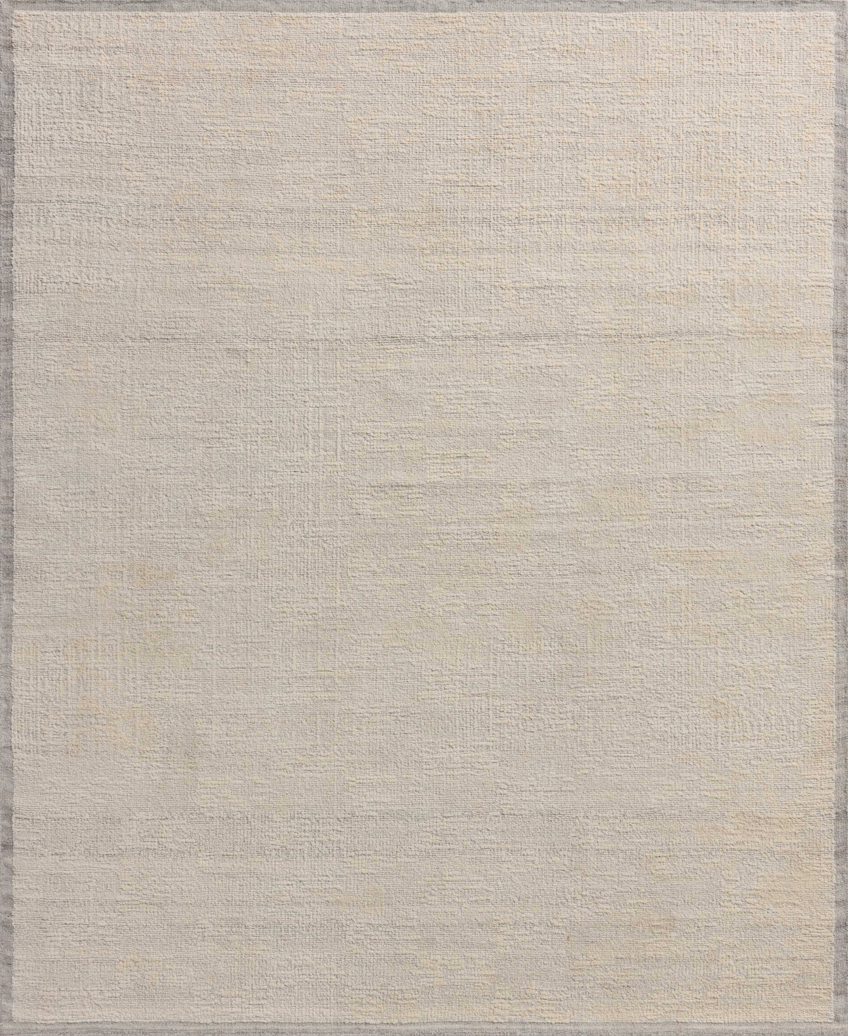 Amber Lewis x Loloi Dakota DAK-01 Mist Ivory Contemporary Hand