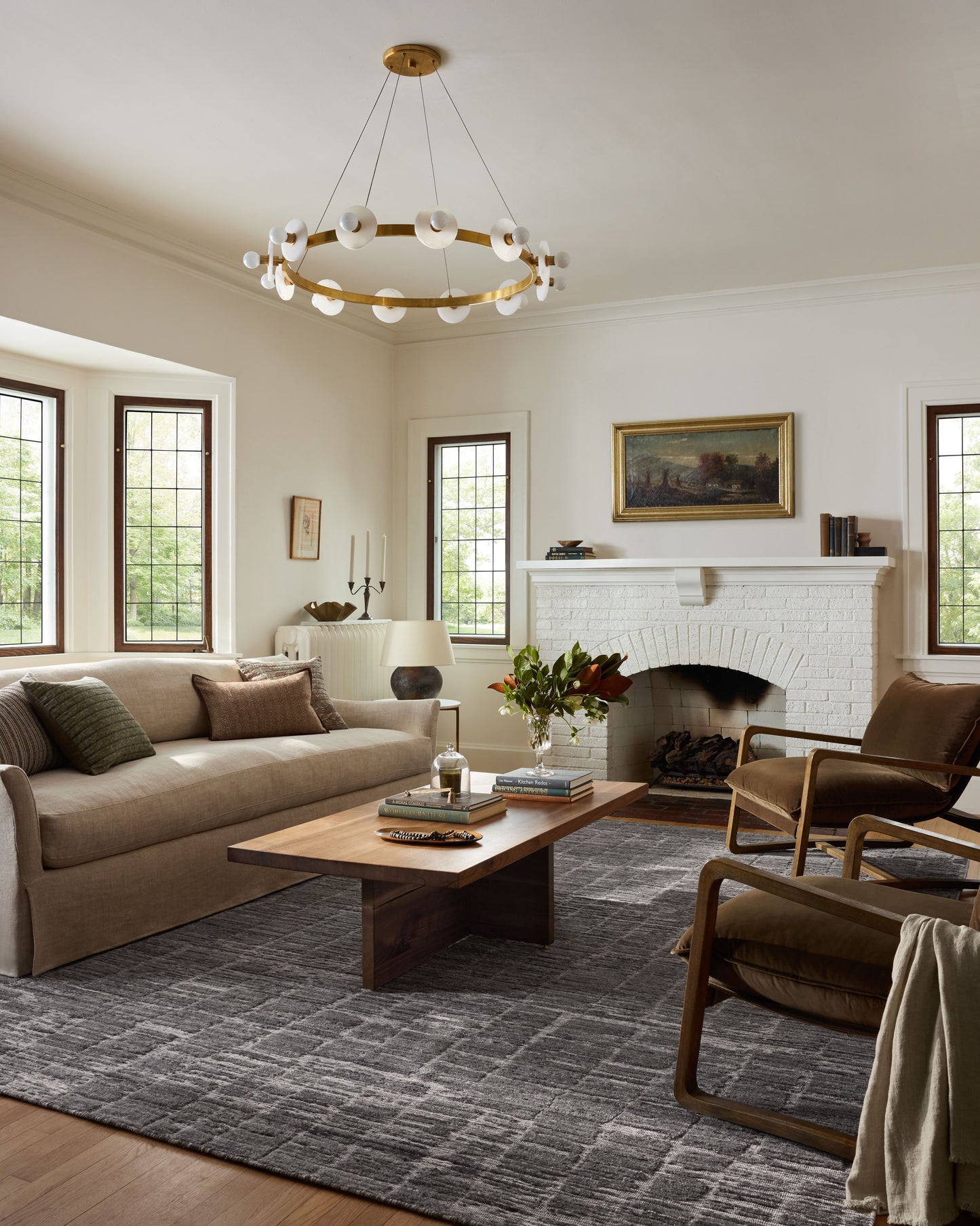 Jean Stoffer x Loloi Daniel  Slate  Contemporary