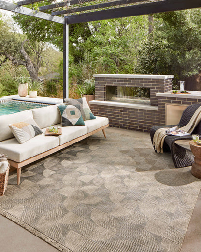 Loloi II Dawn  Natural  Indoor/Outdoor