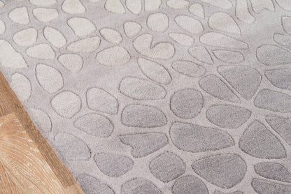 Momeni Delhi  Silver  Contemporary