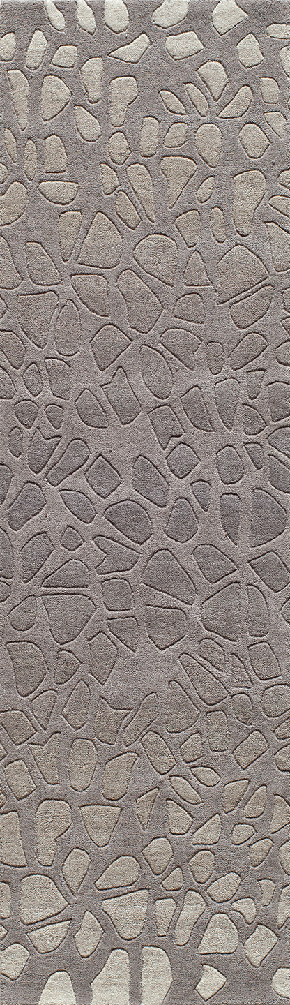Momeni Delhi  Silver  Contemporary