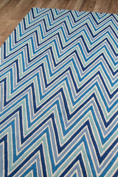 Momeni Delhi  Blue  Contemporary