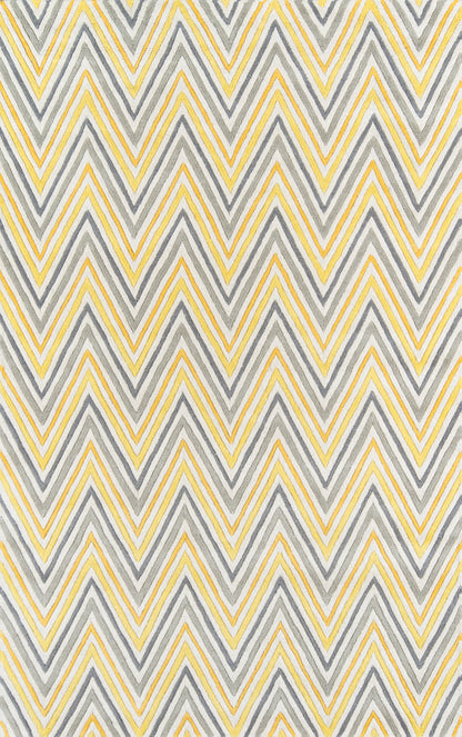 Momeni Delhi  Yellow  Contemporary