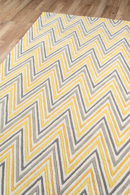 Momeni Delhi  Yellow  Contemporary