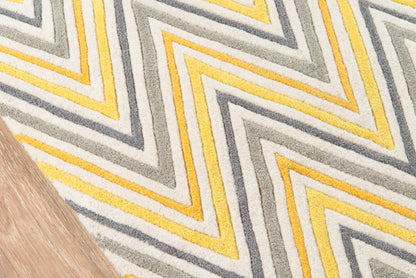 Momeni Delhi  Yellow  Contemporary