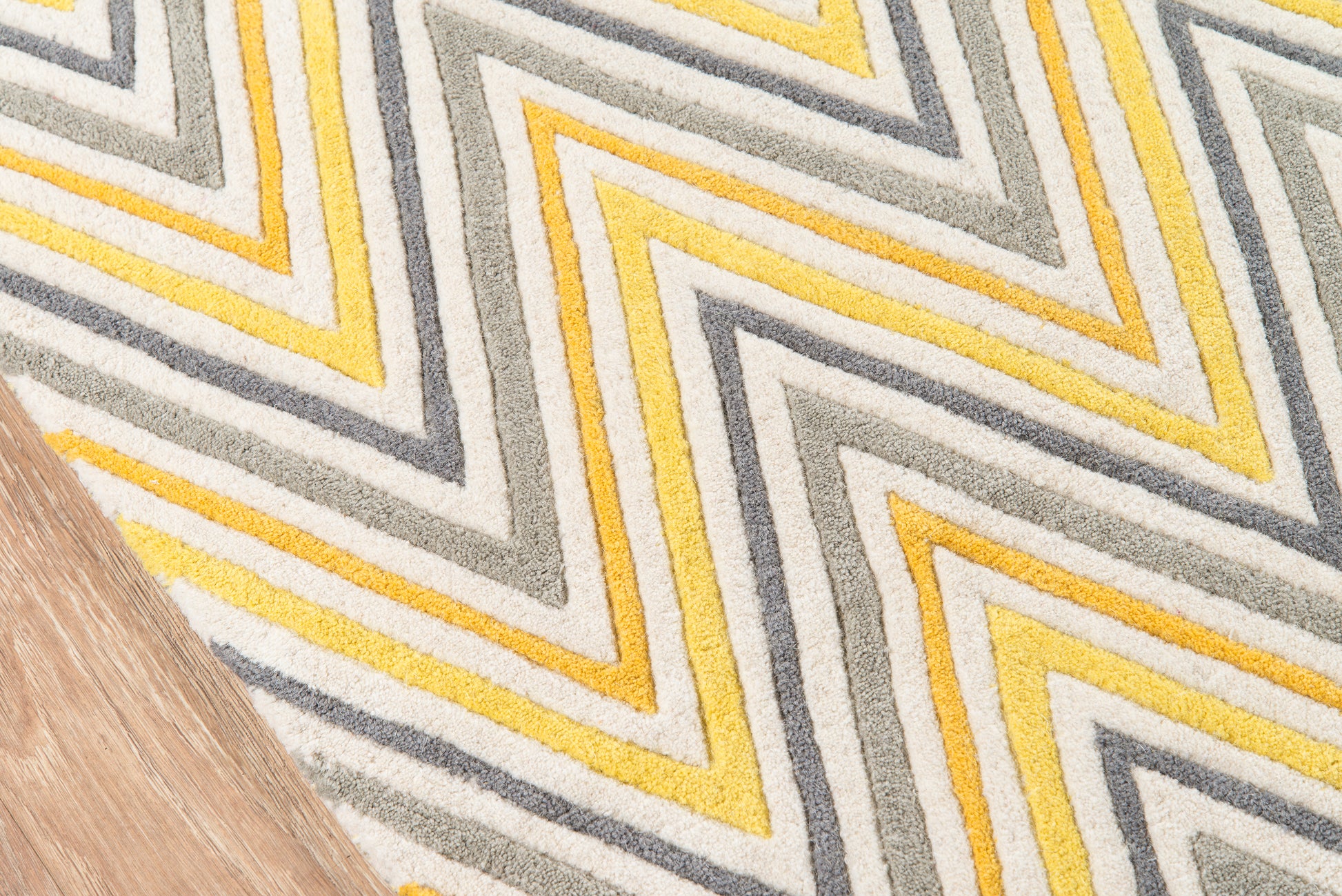 Momeni Delhi  Yellow  Contemporary