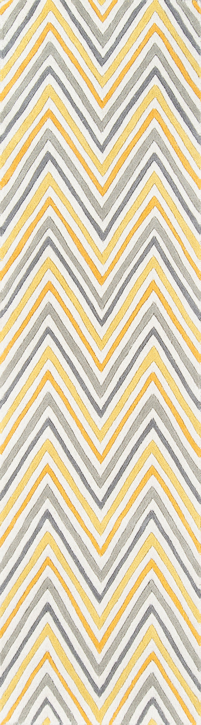 Momeni Delhi  Yellow  Contemporary