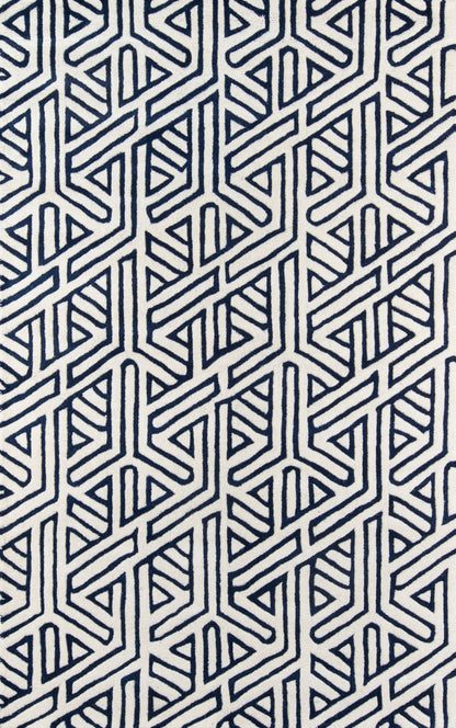 Momeni Delhi  Navy  Contemporary