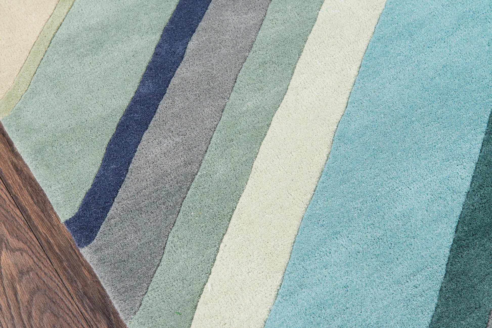 Novogratz Delmar  Blue  Contemporary