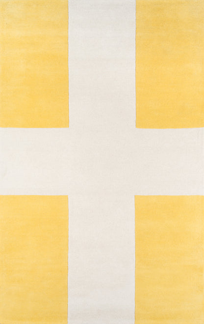 Novogratz Delmar  Yellow  Contemporary