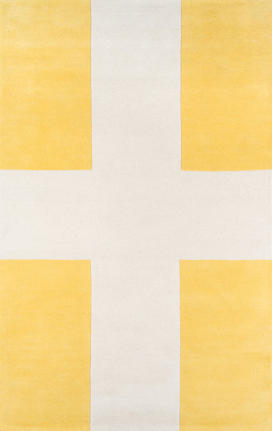 Novogratz Delmar  Yellow  Contemporary