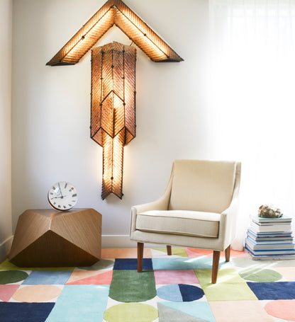 Novogratz Delmar  Multi  Modern