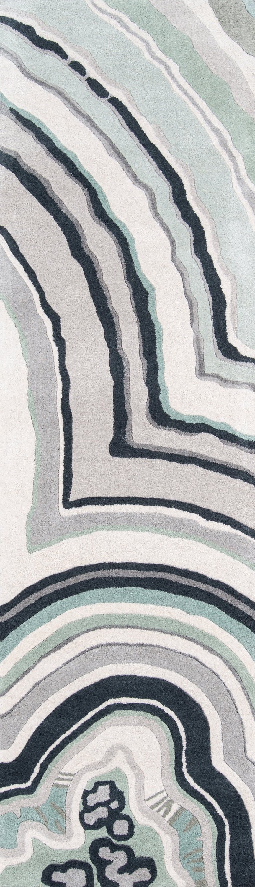 Novogratz Delmar  Blue  Contemporary