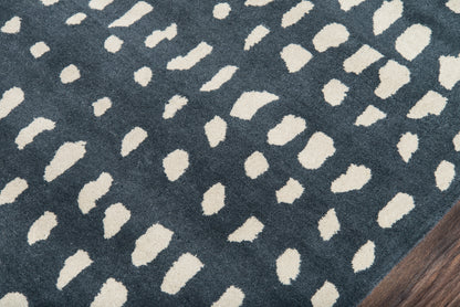 Novogratz Delmar  Blue  Contemporary