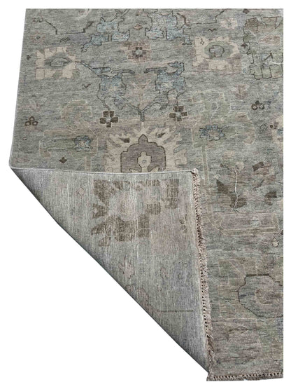 Artisan Crown DL-Silver Transitional Knotted Rug