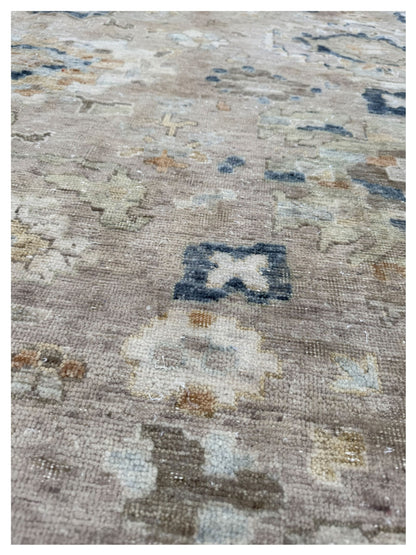 Artisan Crown Camel Transitional Knotted Rug