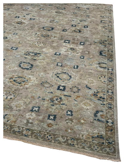 Artisan Crown Camel Transitional Knotted Rug