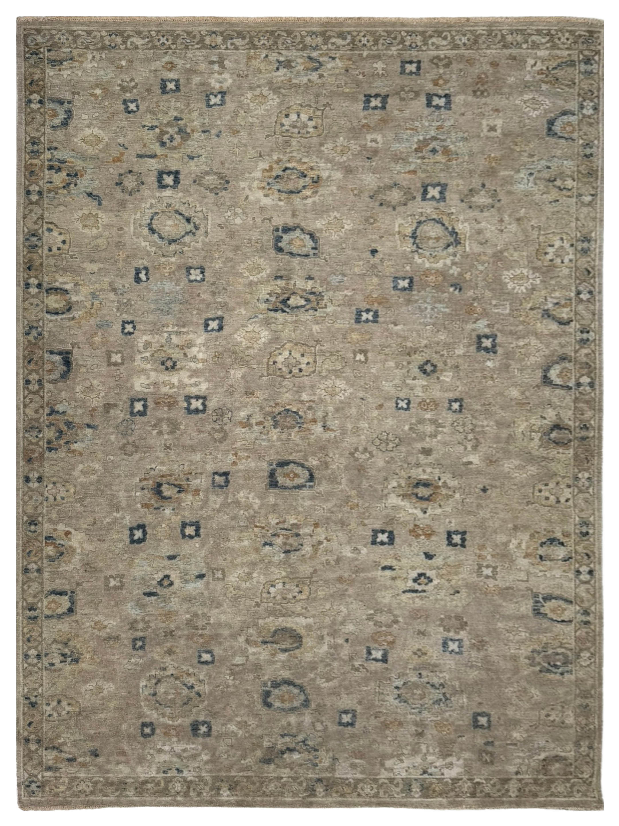 Artisan Crown Camel Transitional Knotted Rug – Atlanta Designer Rugs