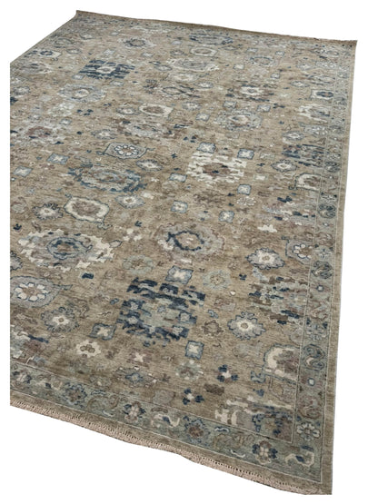 Artisan Crown Gold Transitional Knotted Rug
