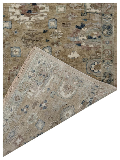 Artisan Crown Gold Transitional Knotted Rug