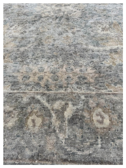 Artisan Crown Seashell Ivory Transitional Knotted Rug